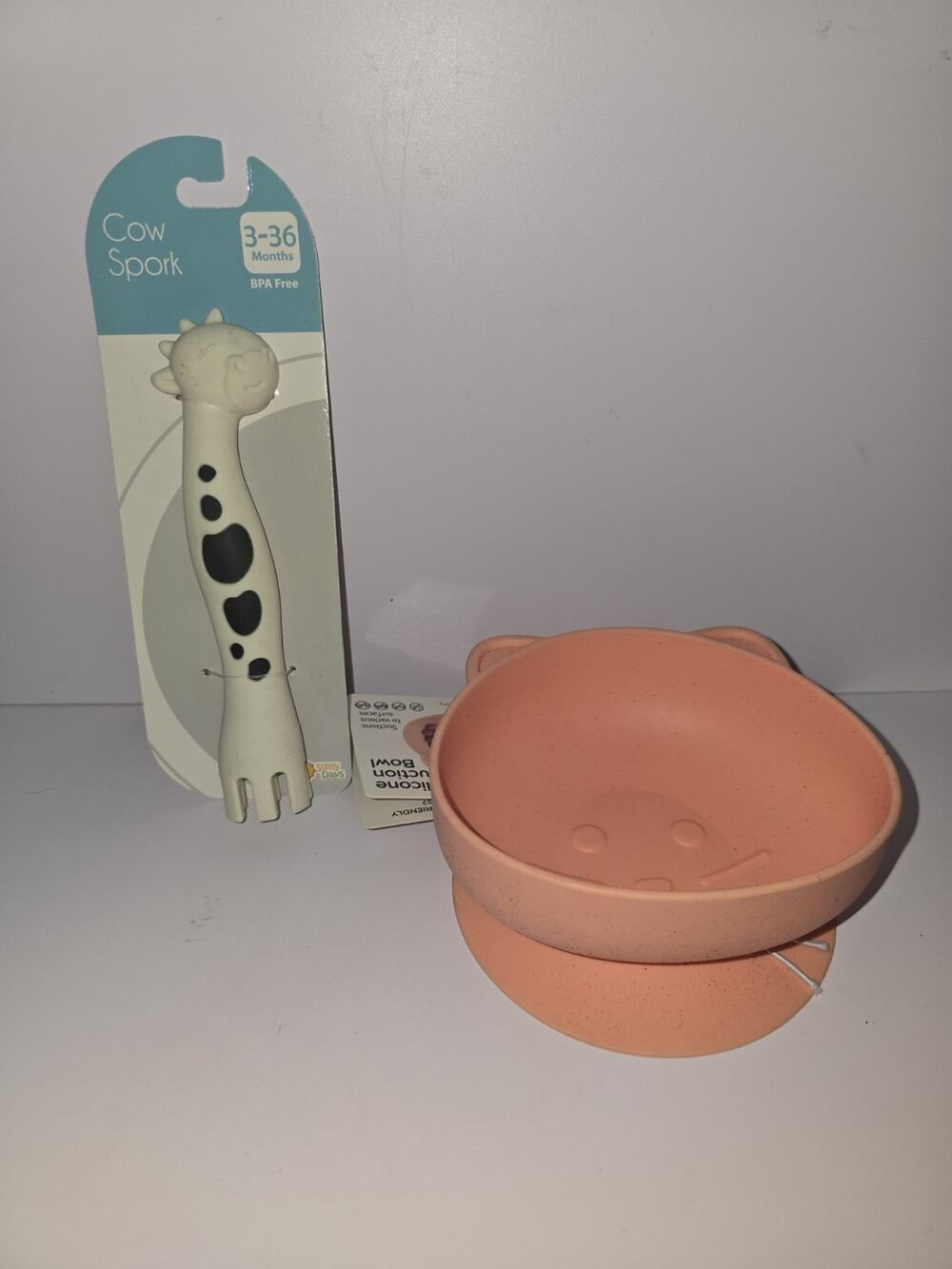 Melii Silicone Bowl And Spoon Bundle 3-36 Months